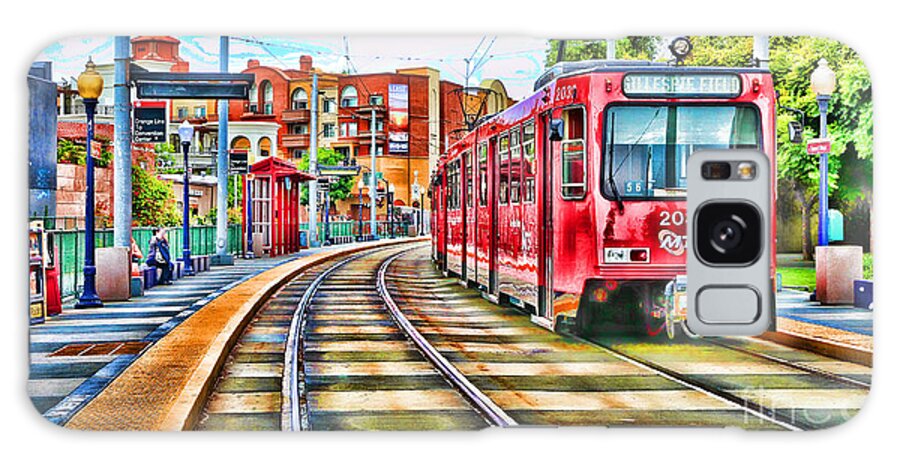 Train Galaxy S8 Case featuring the photograph Going To Gillespie Field By Diana Sainz by Diana Raquel Sainz