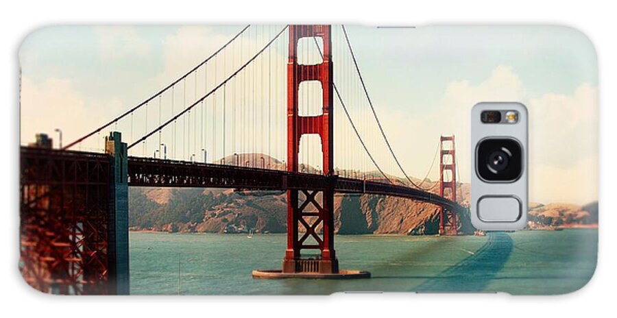 Golden Gate Bridge Galaxy Case featuring the photograph Golden Gate Bridge by Sylvia Cook