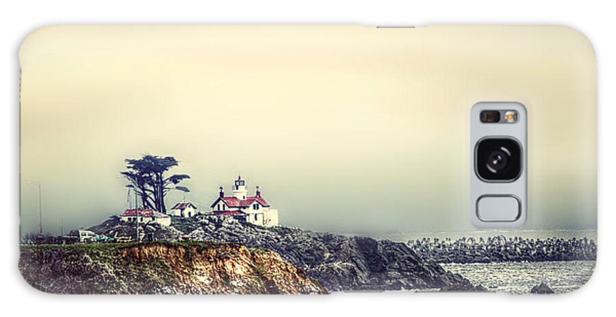 Lighthouse Galaxy Case featuring the photograph Golden Lights by Melanie Lankford Photography