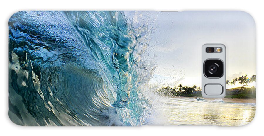Surf Galaxy Case featuring the photograph Golden Mile by Sean Davey