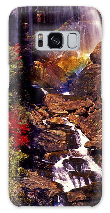 Water Galaxy Case featuring the photograph Golden Rainbow by Paul W Faust - Impressions of Light