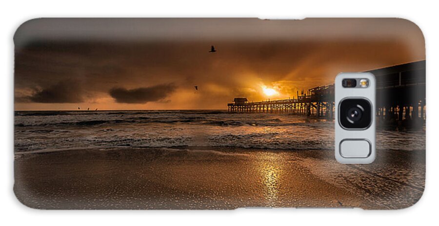 Nature Galaxy Case featuring the photograph Golden Sun by Steven Reed