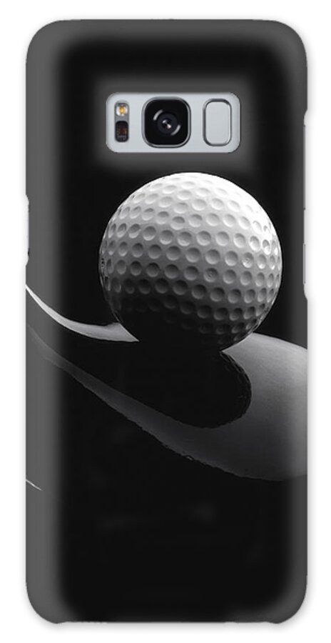 Golf Ball Galaxy Case featuring the photograph Golf Ball And Club by John Wong