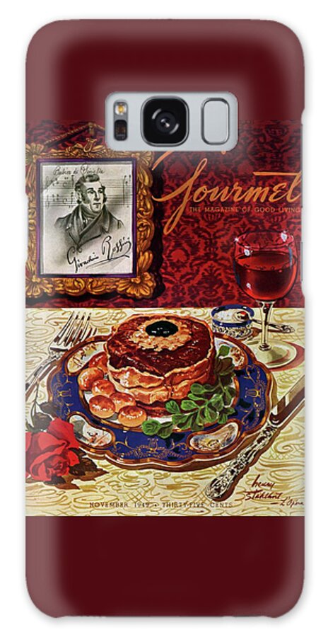 Gourmet Cover Featuring A Plate Of Tournedos Galaxy Case