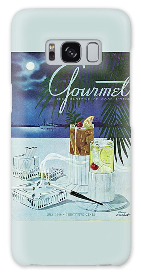 Gourmet Cover Of Cocktails Galaxy Case