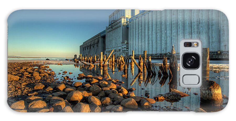 Architecture Galaxy Case featuring the photograph Grain Elevators by Jakub Sisak