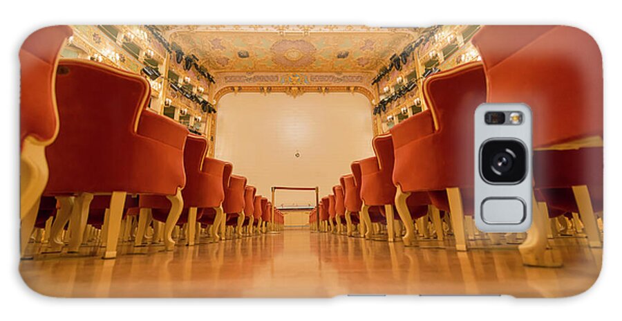 Ceiling Galaxy Case featuring the photograph Gran Teatro La Fenice by Mats Silvan