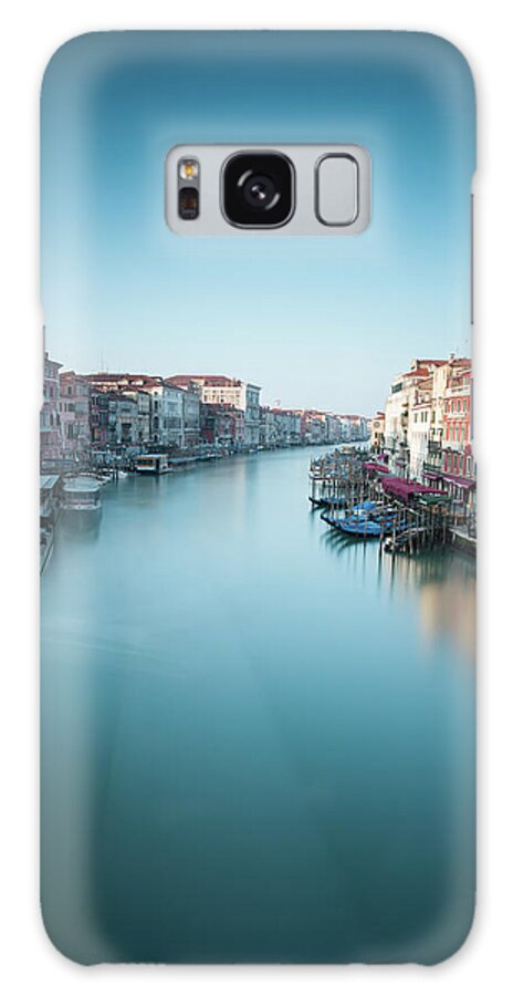 Tranquility Galaxy Case featuring the photograph Grand Canal In Venice From Rialto Bridge by Matteo Colombo