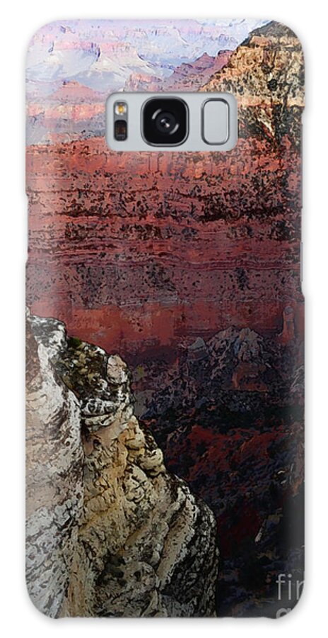 Grand Canyon Galaxy S8 Case featuring the digital art Grand Canyon I - Spring 2014 by David Blank