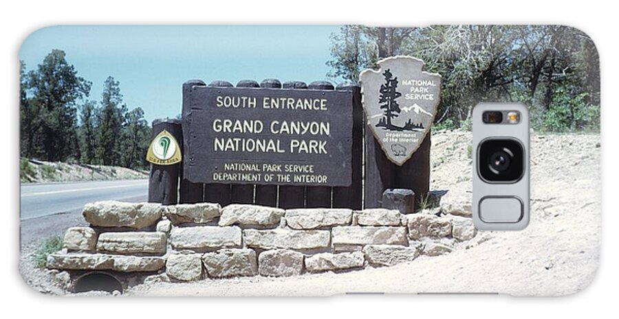 Entrance Galaxy Case featuring the photograph Grand Canyon National Park by John Mathews