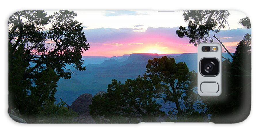 Grand Canyon Galaxy Case featuring the photograph Grand Canyon Sunset by Glory Ann Penington
