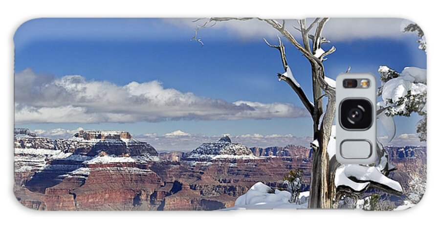 Grand Canyon Galaxy S8 Case featuring the photograph Grand Canyon Winter -2 by Paul Riedinger