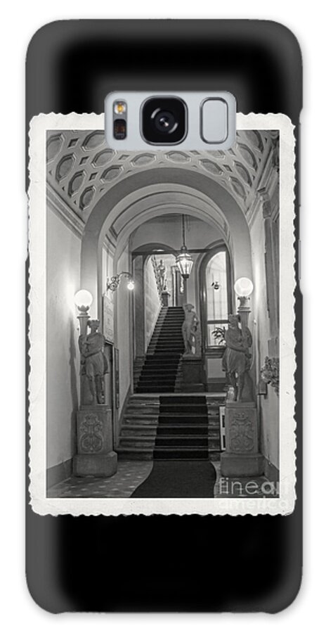 Grand Entry Galaxy Case featuring the photograph Grand Entryway of Volterra by Prints of Italy