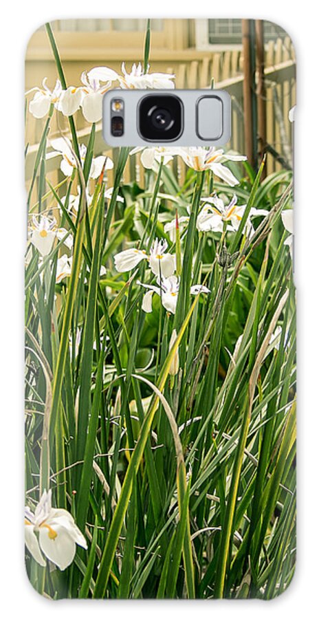 2014 Galaxy S8 Case featuring the photograph Grandpa's Lilies by Jan Davies