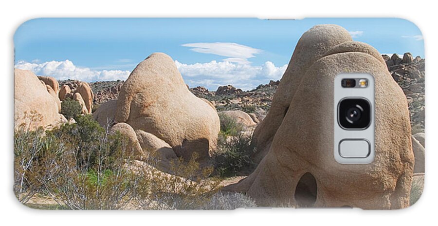 Boulder Galaxy Case featuring the photograph Granite Rock Formations by David Davis