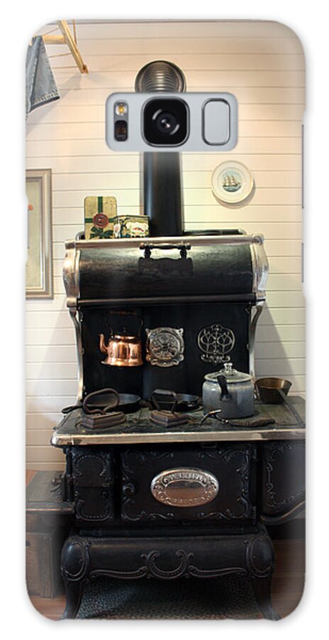 Historical Galaxy Case featuring the photograph Great-Grandma's Stove by Gerry Bates
