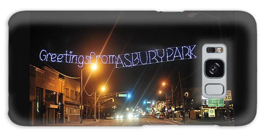 Terry D Photography Galaxy Case featuring the photograph Greetings from Asbury Park by Terry DeLuco