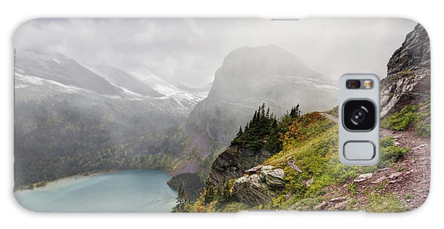 Autumn Galaxy Case featuring the photograph Grinnell Glacier Trail by Mark Kiver