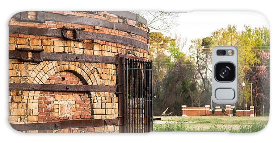 Cayce Galaxy Case featuring the photograph Guignard Brick Works-1 by Charles Hite