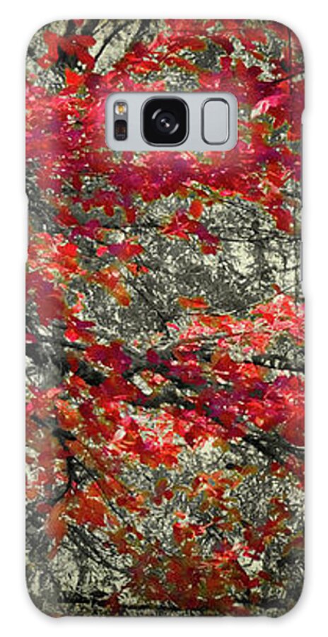 Autumn Galaxy Case featuring the digital art Gum Fall by Lana Trussell