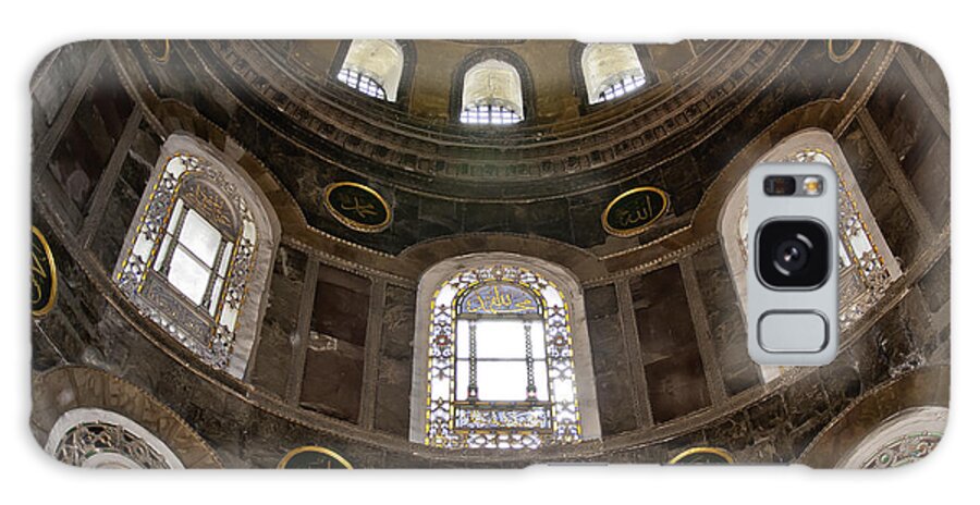 Hagia Galaxy Case featuring the photograph Hagia Sofia Interior 06 by Antony McAulay