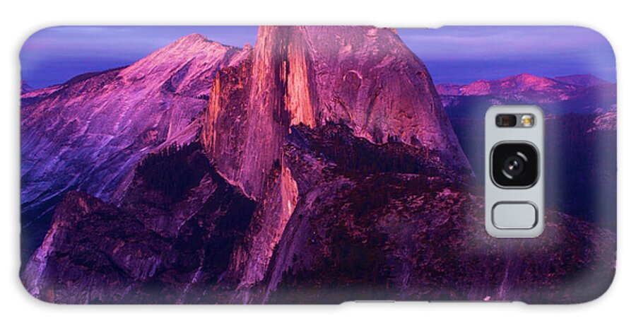 Half Dome Galaxy S8 Case featuring the photograph Half Dome Glow by Adam Jewell
