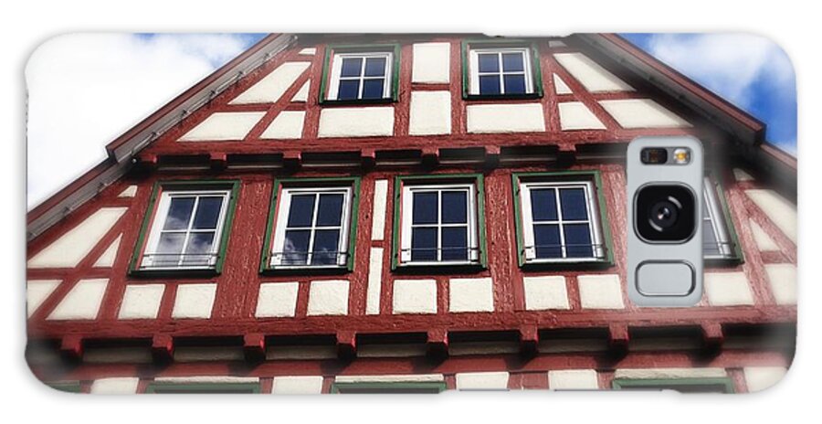 Half-timbered Galaxy Case featuring the photograph Half-timbered house 05 by Matthias Hauser