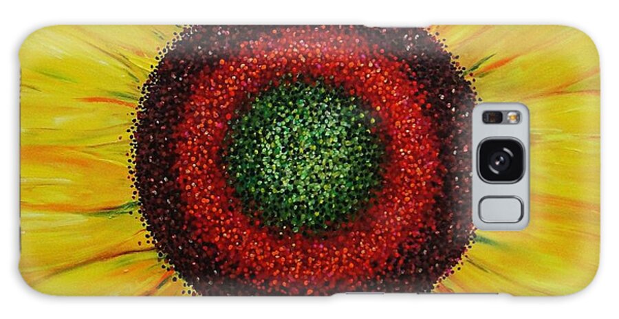 Sunflower Galaxy Case featuring the painting Hallelujah by Deborah Glasgow