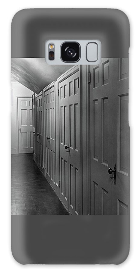 Hallway With Closet Doors Galaxy Case