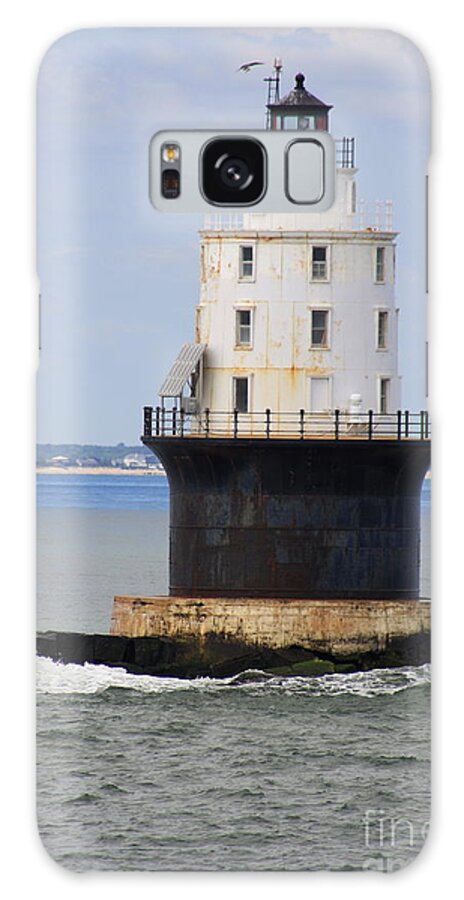 Harbor Of Refuge Light Galaxy S8 Case featuring the photograph Harbor Of Refuge Light by Christiane Schulze Art And Photography