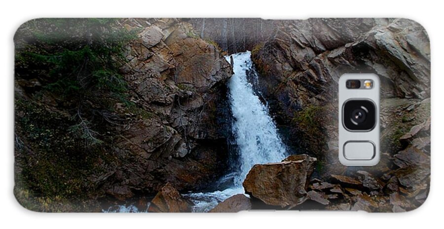 Waterfall Galaxy Case featuring the photograph Hardy Falls Peachland BC by Guy Hoffman