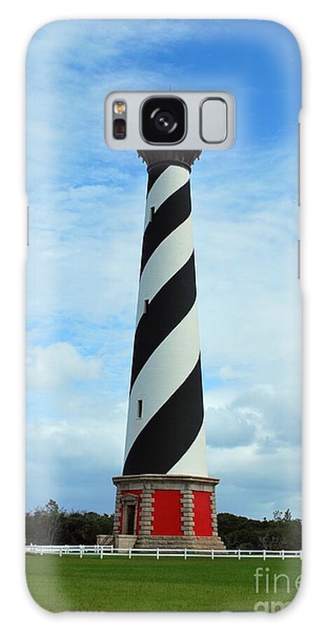  Lighthouse Galaxy Case featuring the photograph Hatteras Lighthouse by Bob Sample