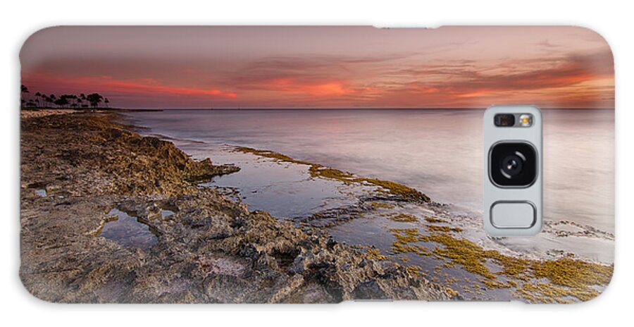 Sunset Galaxy Case featuring the photograph Hawaii Sunset paradise by Tin Lung Chao
