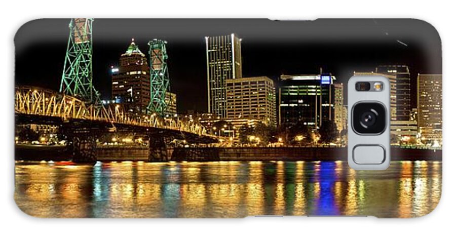 Hawthorne Bridge Galaxy S8 Case featuring the photograph Hawthorne Bridge 2 by SC Heffner