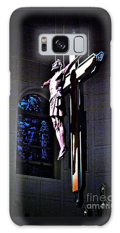Resurrected Christ Galaxy Case featuring the photograph He Has Covered Himself In Glory by Frank J Casella