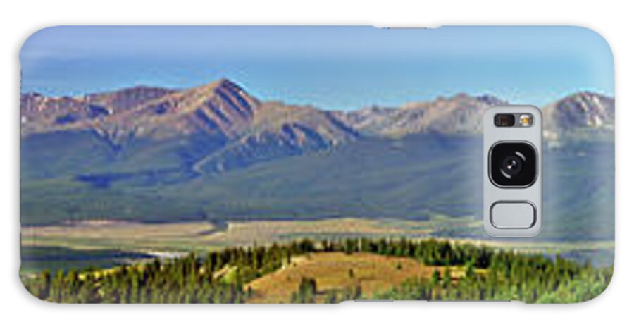 Rocky Mountains Galaxy Case featuring the photograph Heart of the Sawatch Panoramic by Jeremy Rhoades