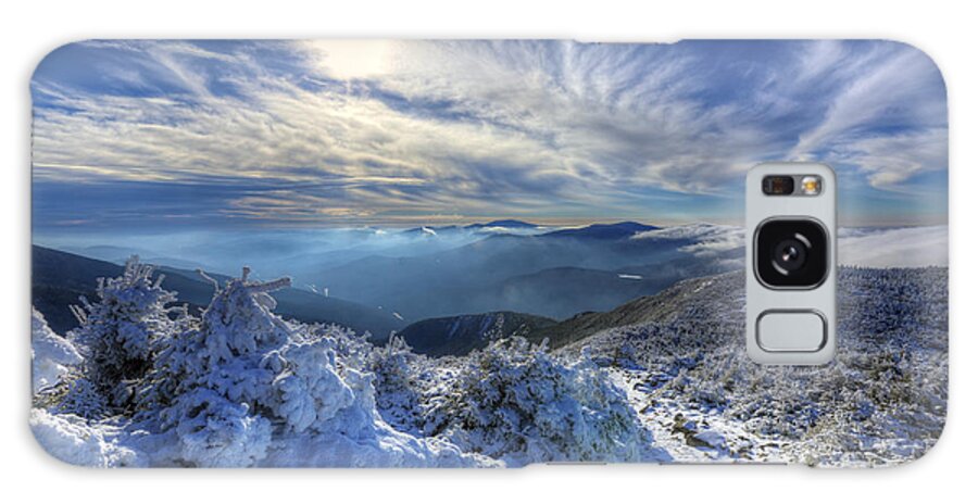 Heavenly Galaxy Case featuring the photograph Heavenly Winter Glow by White Mountain Images