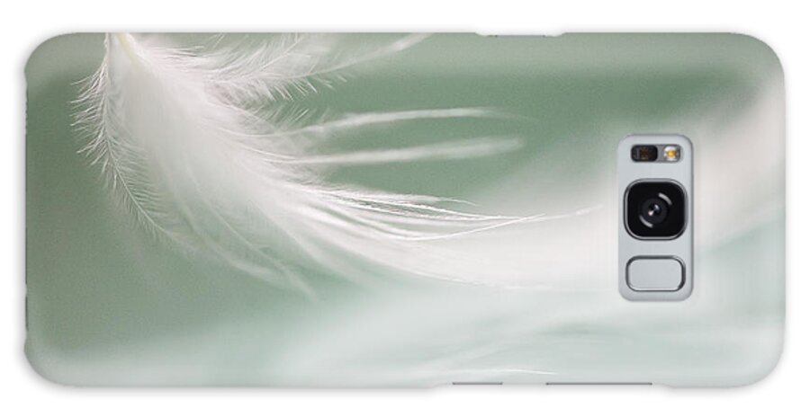 Down Feather Galaxy Case featuring the Hello again by Ivy Ho