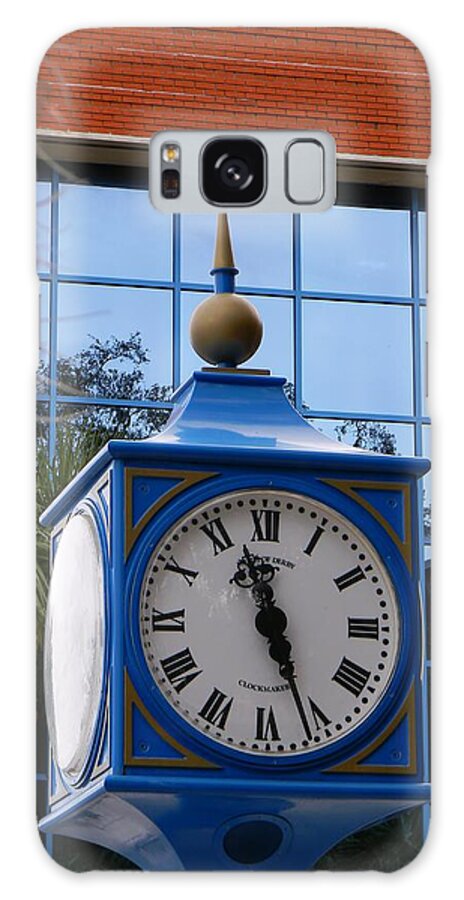 Hernando County Clock Galaxy Case featuring the painting Hernando County Clock by Warren Thompson