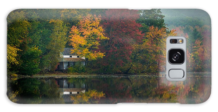 Fall Galaxy Case featuring the photograph Hidden House by David Downs