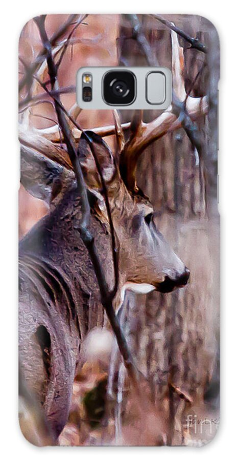 Deer Galaxy S8 Case featuring the photograph Hidden by Jan Killian