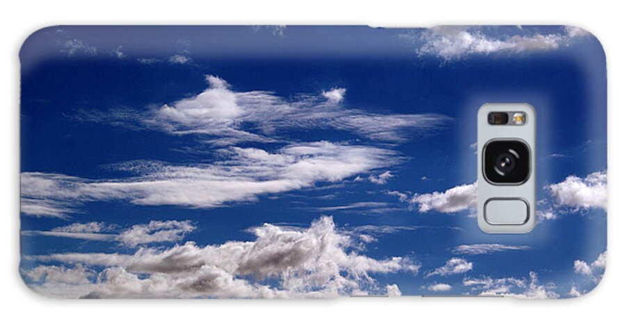 Clouds Galaxy Case featuring the photograph High in the Sky #1 Enhanced by Ben Upham III