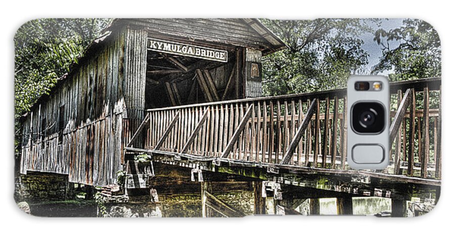 Ken Johnson Galaxy S8 Case featuring the photograph Historic Kymulga Covered Bridge by Ken Johnson