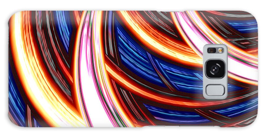 Fractal Galaxy Case featuring the digital art Hj-rb by Vix Edwards