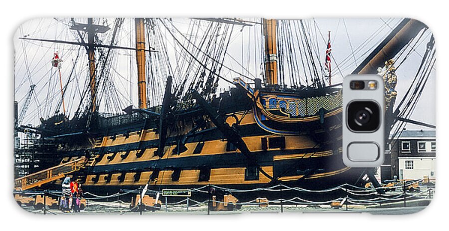 Hms Victory Galaxy Case featuring the photograph HMS Victory by Bob Phillips