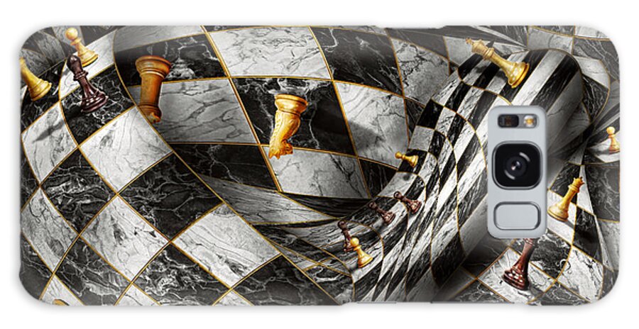 Chess Galaxy Case featuring the digital art Hobby - Chess - Your move by Mike Savad