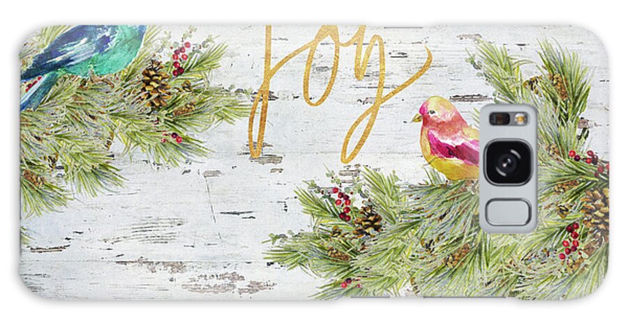 Holiday Galaxy Case featuring the painting Holiday Joy by Lanie Loreth