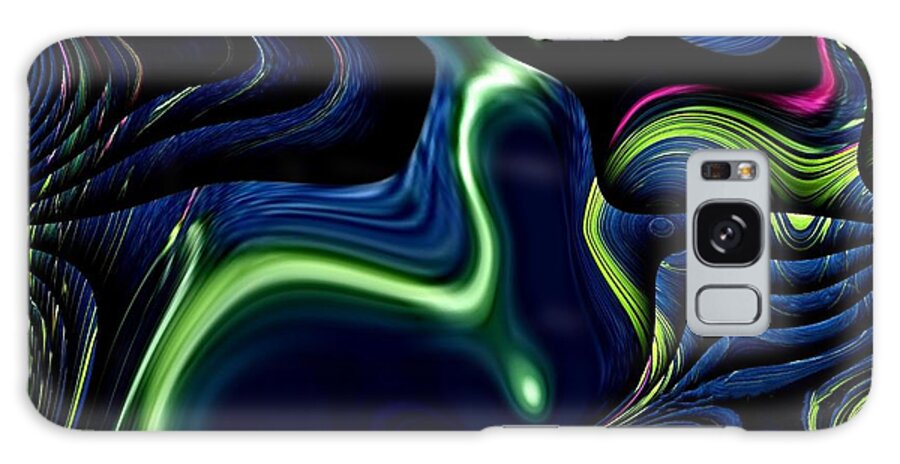 Abstract Art Galaxy Case featuring the photograph Hope Springs by Kathie Chicoine