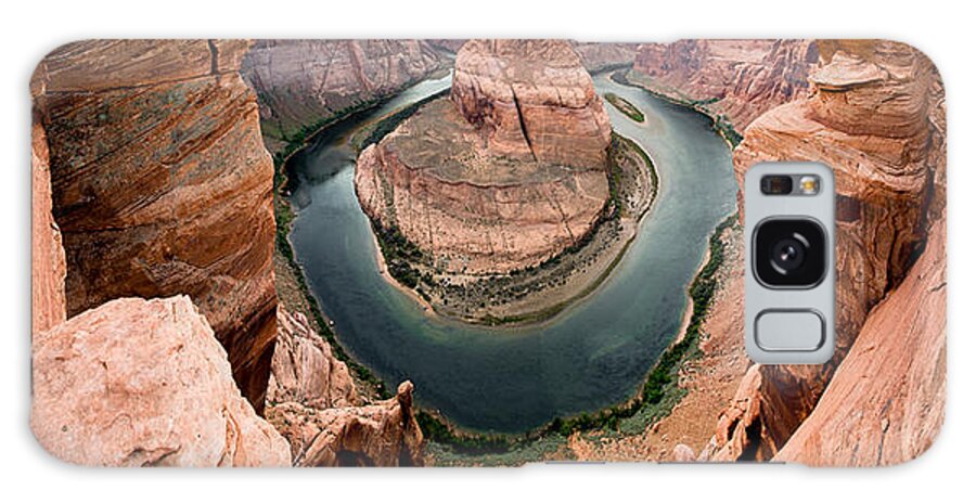 Horseshoe Bend Galaxy S8 Case featuring the photograph Horseshoe Bend Panorama by Jim Snyder