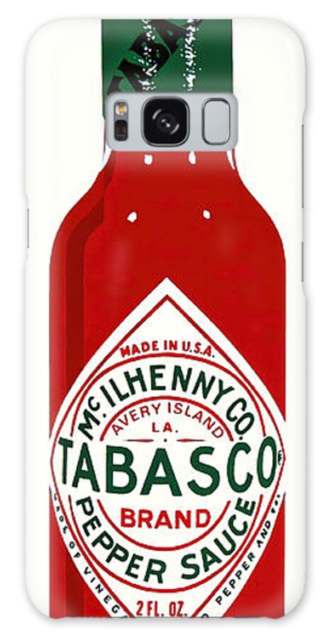 Tabasco Bottle Galaxy Case featuring the photograph Hot Stuff by Jon Burch Photography